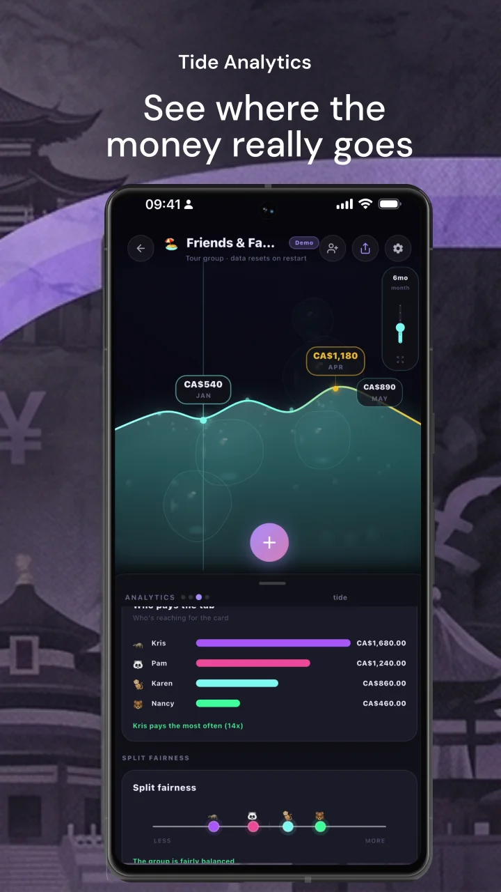 dvup — tide analytics: see where the money really goes